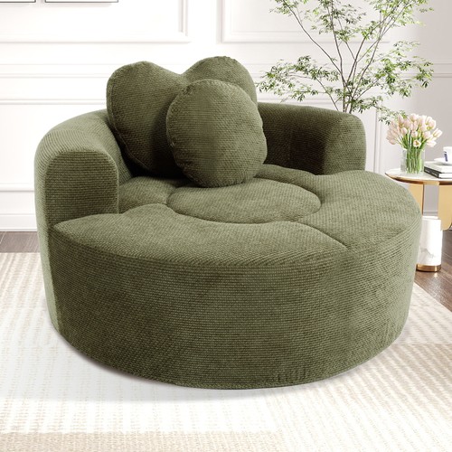 Round sofa bed with memory - bed,
